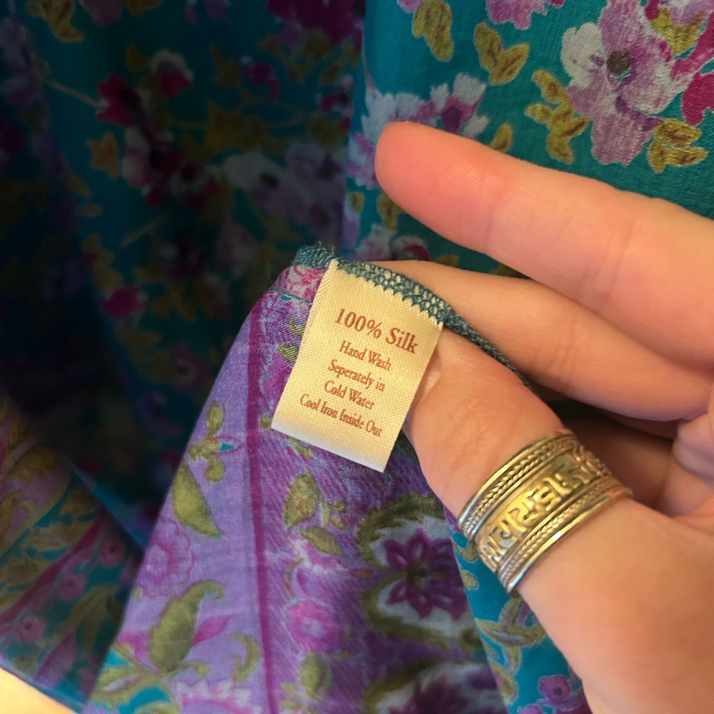 Floral Kimono Robe - Picture 5 of 5